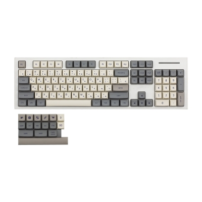 104+16 / 22 Revelation PBT Dye-subbed XDA Keycap Set Mechanical Keyboard English/Japanese / Rocket